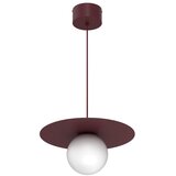  Luster na sajli FLAT 1xE27/15W/230V bordo | Eponuda.com