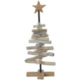  Božićno drvce s stalakom Smeđa 60 cm Masivna tikovina | Eponuda.com
