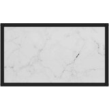 vidaXL Konzolna mizica bela 60x35x75 cm kaljeno steklo | Shoptok.si