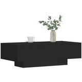  Stolić za kavu crni 100 x 49,5 x 31 cm od konstruiranog drva | shoptok.hr