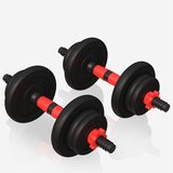  Set od 2 podesive bučice od livenog gvožđa 25 mm 20 kg | Eponuda.com
