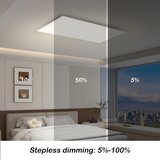  Brilagi - LED prigušiva stropna svetiljka SLIMFRAME LED/80W/230V 120x60 cm bela + daljinski upravljač | Eponuda.com