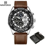 Naviforce NF8043 Muski sat braon | ePonuda.com