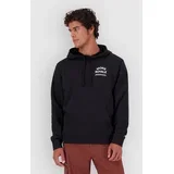 Inversion Merino Pulover s kapuco black
