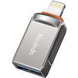 McDodo ADAPTER USB-A 3.0 NA ADAPTER LIGHTNING IPHONE IPAD 3A OTG, (21747884) Cene