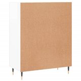  Komoda sjajna bijela 69,5x34x90 cm od konstruiranog drva | shoptok.hr