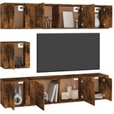  7-dijelni set TV ormarića boja dimljenog hrasta drveni | shoptok.hr