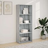 vidaXL Regal za knjige boja hrasta 60x30x152 cm konstruirano drvo | shoptok.hr