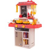  Dječja kuhinja za igru Kitchenette sasvjetlosnim - 43 elemenata - roza | shoptok.hr