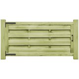  Vrtna vrata 2 kom od impregnirane borovine 150 x 75 cm zelena | shoptok.hr