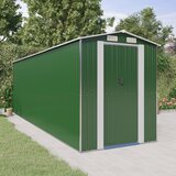  Vrtno spremište zeleno 192x606x223 cm od pocinčanog čelika | Eponuda.com