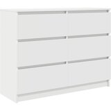  Komoda bijela 100x35x76 cm od konstruiranog drva | shoptok.hr