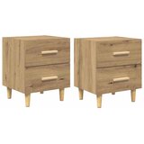 Ormarić za krevet 2 pcs Umjetnički hrast 40 x 35 x 47.5cm | Eponuda.ba