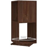  Vrtljiva omarica rjavi hrast 34,5x34,5x75,5 cm iverna pl., (20716416) | Shoptok.si