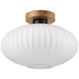  Plafonsko svetlo HARMA WOOD 1xE27/15W/230V hrast/belo, prečnik 30 cm | Eponuda.com