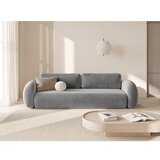 Cosmopolitan Design Temno siva žametna raztegljiva/s prostorom za shranjevanje sedežna garnitura 262 cm Tonale – | Shoptok.si