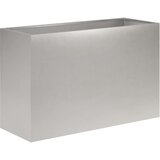  Vrtna saksija 2 kom. Srebrna 80 x 40 x 50 cm Nehrđajući čelik | shoptok.hr