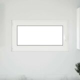 vidaXL Kletno okno "RISOR" 110x70 cm vrtljivo-nagibno DIN levo belo | Shoptok.si
