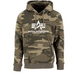 Alpha Industries Majica rjava / oliva / bela | Shoptok.si