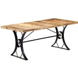  Blagovaonski stol od masivnog drva manga 180 x 90 x 76 cm | shoptok.hr