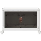 vidaXL Škatla za shranjevanje s kolesi 75 L 64x40x41 cm | Shoptok.si