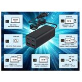 Gembird TA-UC-2A2C-PD100-01-BK 4-port 100W GaN USB PowerDelivery brzi punjač, black | Eponuda.com