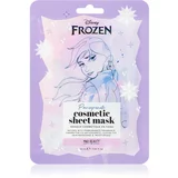 Mad Beauty Frozen Anna maska iz platna s posvetlitvenim in vlažilnim učinkom 25 ml
