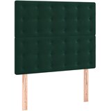  Box spring krevet s madracem tamnozeleni 90x190 cm baršunasti | shoptok.hr
