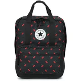 Converse BP CHERRY AOP SMALL SQUARE BACKPACK Crna