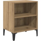vidaXL noćni ormarić Hrast 40x30x50 cm Obrađeno drvo | shoptok.hr