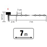  Solarna LED svetleæa niz 100 H. belih LED dioda | ePonuda.com
