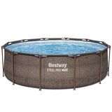 Bestway bazen bestway steel pro max 366x100cm imitacija ratana | Eponuda.com