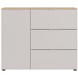 Germania Kremno bela omarica v mat dekorju 109x98x40 cm Savoca – | Shoptok.si
