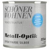 SCHÖNER WOHNEN-Farbe Trendstruktur Barvni dekorativni omet (Srebrna, Sijaj, 375 ml) Cene