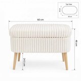  Tabure MOLIS 35x60 cm beli | Eponuda.com