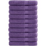 vidaXL Premium brisače 10kos vijolična 100x200cm 600 g/m2 100 % bombaž | Shoptok.si