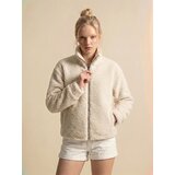 Sinsay Teddy jakna sa stajaćim ovratnikom i patentnim zatvaračem | shoptok.hr