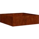  Sadilica boja hrđe 100x100x30 cm od pohabanog čelika | shoptok.hr