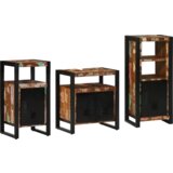  Set namještaja za kupaonicu 3 pcs Čvrsto reciklirano drvo | shoptok.hr