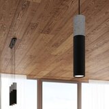  Sollux SL.1081 - Luster na sajli BORGIO 3xGU10/40W/230V beton/metal crna | Eponuda.com