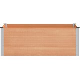  Povišena vrtna gredica Smeđa 150 x 100 x 54 cm | shoptok.hr
