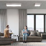  SL.1054 - plafonsko svetlo square 2xE27/60W/230V belo | Eponuda.com