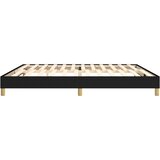  Okvir za krevet s oprugom crni 200x200 cm od tkanine | shoptok.hr