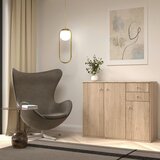 Mömax komoda tempra 2, barva hrasta | Shoptok.si