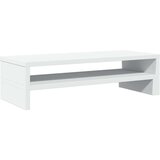 vidaXL Stojalo za monitor bela 54x22x15 cm inženirski les | Shoptok.si