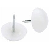 TOPCENT Stopica PVC s ekserom 30/1 fi16x6-1,6x13mm PVC bijeli GL.1050 | Eponuda.ba