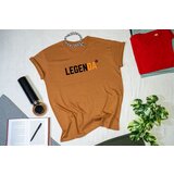 Pop Art Unisex majica Svetlo braon 3XL | ePonuda.com