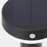 Brilliant LED solarna lampa sa senzorom MAGUA LED/4W/3,7V 50,2 cm IP44 crna | Eponuda.com