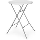 AmerBox Barski sto, max. nosivost 80 kg, Bela, ⌀800x(H)1100mm | Eponuda.com