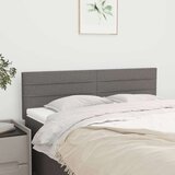  Uzglavlja 2 kom tamnosiva 72 x 5 x 78/88 cm od tkanine Cijene